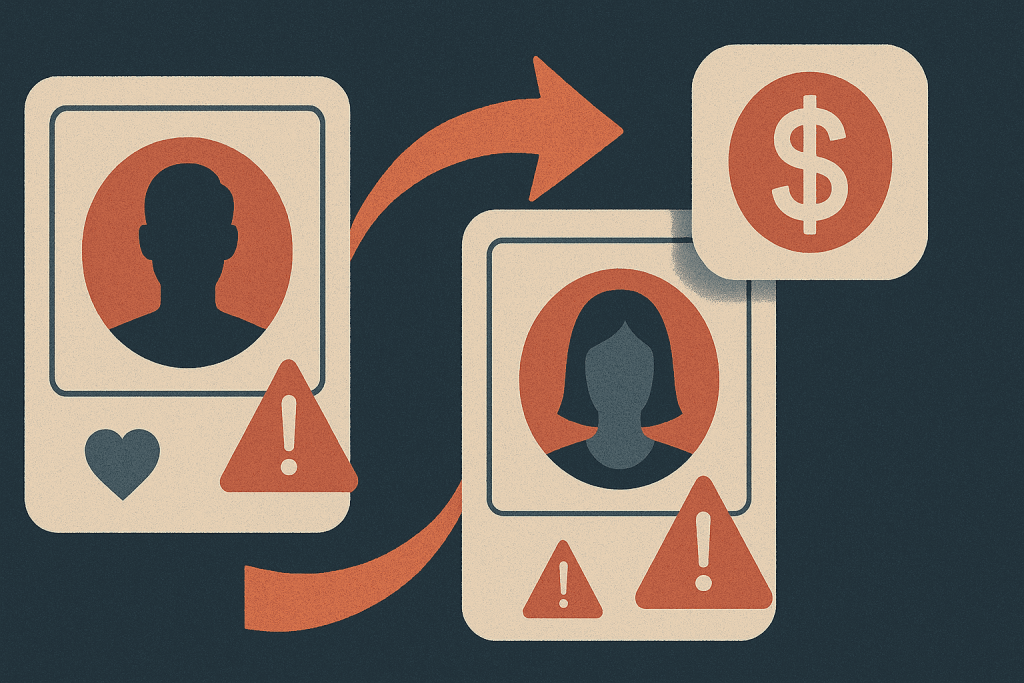 Scammer tactics in online dating