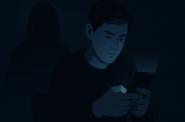 Online blackmail warning in dating