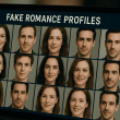 AI-generated fake profile photos used in online dating scams