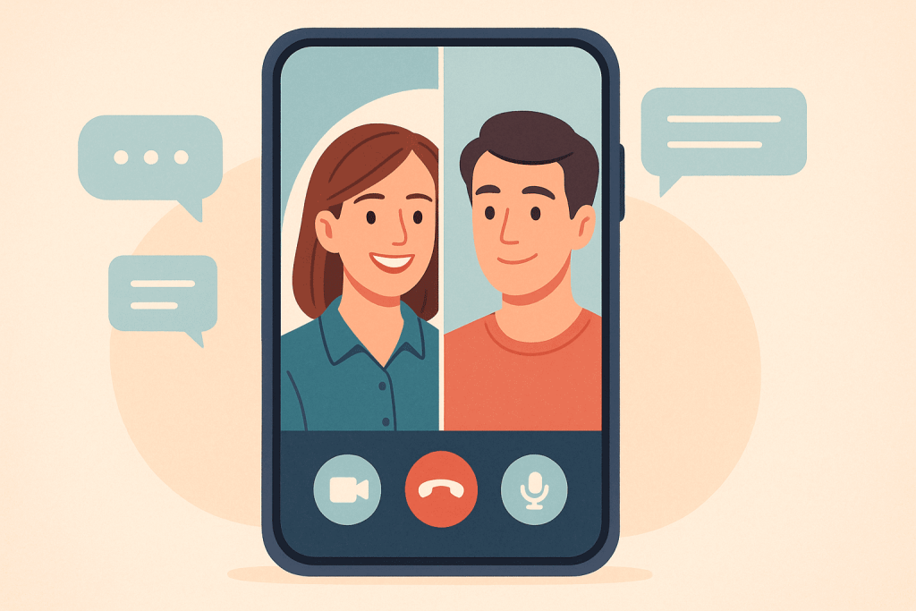 Video call used to verify someone you meet online