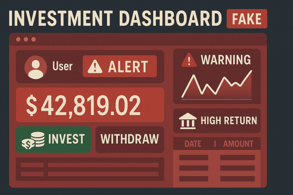 How fake investment websites fool victims