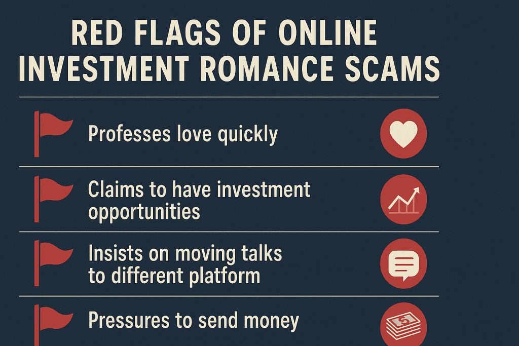 Warning signs of Pig Butchering Scams