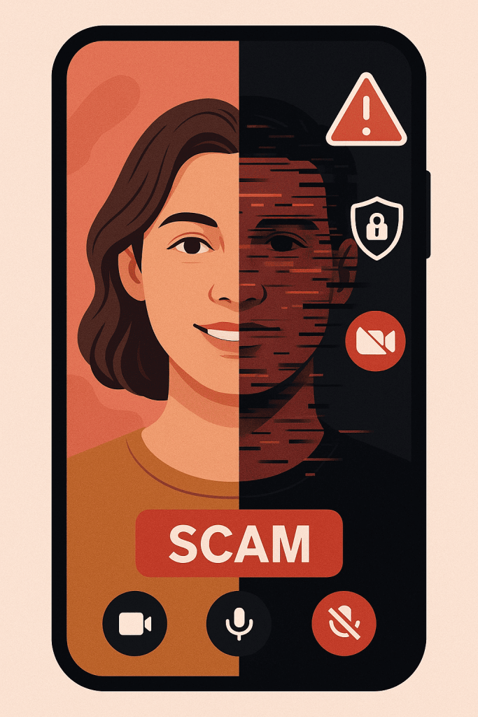 Deepfake video call used in Valentine’s scams 2025