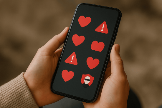 Valentine’s season 2025 scam alert with digital security elements